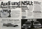 Preview: Audi Modelprogram 1970 "Gemeinsame Sache" Carbrochure (10153)